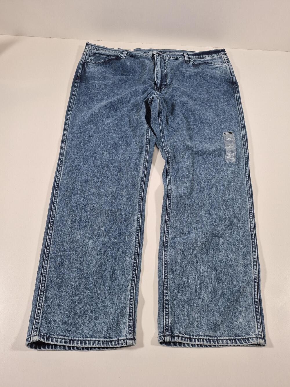 Levis 541 Athletic Taper Jeans Mens 42x30 Blue Stonewash Stretch Denim NWT